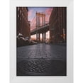 thumbnail image 1 of InTheMoment 24x32 White Modern Wood Framed Museum Art Print Titled - No Sleep Til Brooklyn, 1 of 4