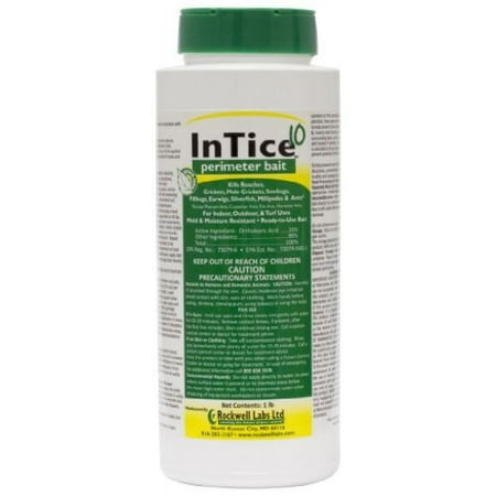 InTice 10 Perimeter Insect Control Bait Granules - 1 lb Bottle by Rockwell Labs