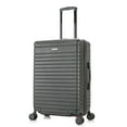 thumbnail image 1 of InUSA Deep 24" Hardside Lightweight Luggage with Spinner Wheels, Handle Studs, Trolley, Black, 1 of 10