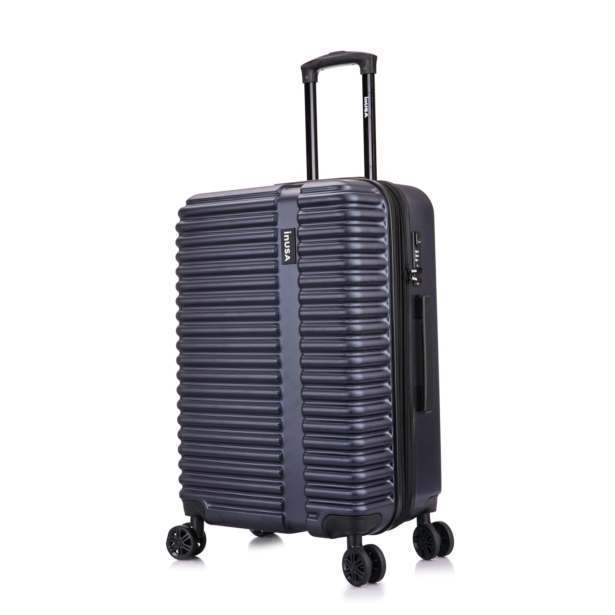 InUSA Hardside 24 Inch Medium Lightweight Luggage with Ergonomic
