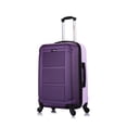 thumbnail image 1 of InUSA Pilot 24" Lightweight Hardside Spinner Luggage, Dark Purple/Light Purple, 1 of 7