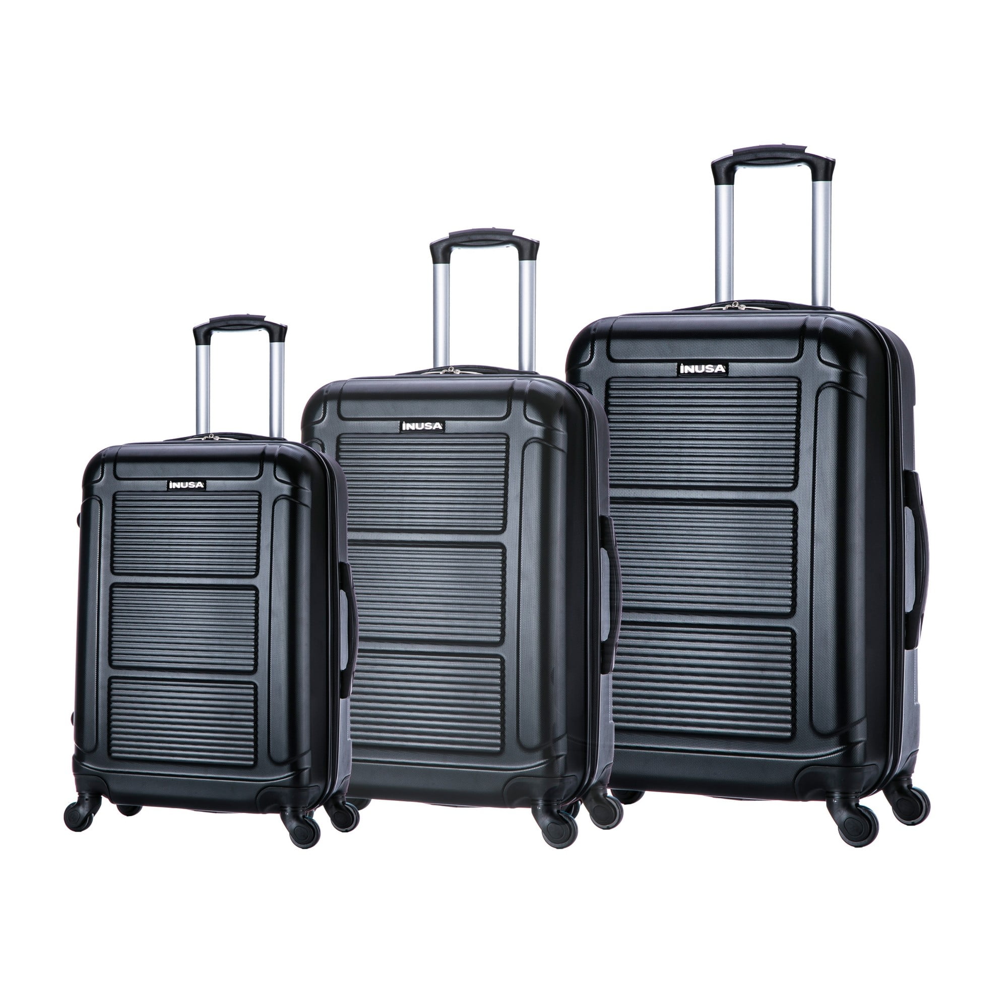 InUSA Pilot 3Piece 20"/ 24"/ 28" Lightweight Hardside Spinner Set
