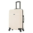 thumbnail interactive-video image 1 of InUSA Resilience 24" Hardside Lightweight Luggage with Spinner Wheels, Handle, and Trolley, Sand, 1 of 11