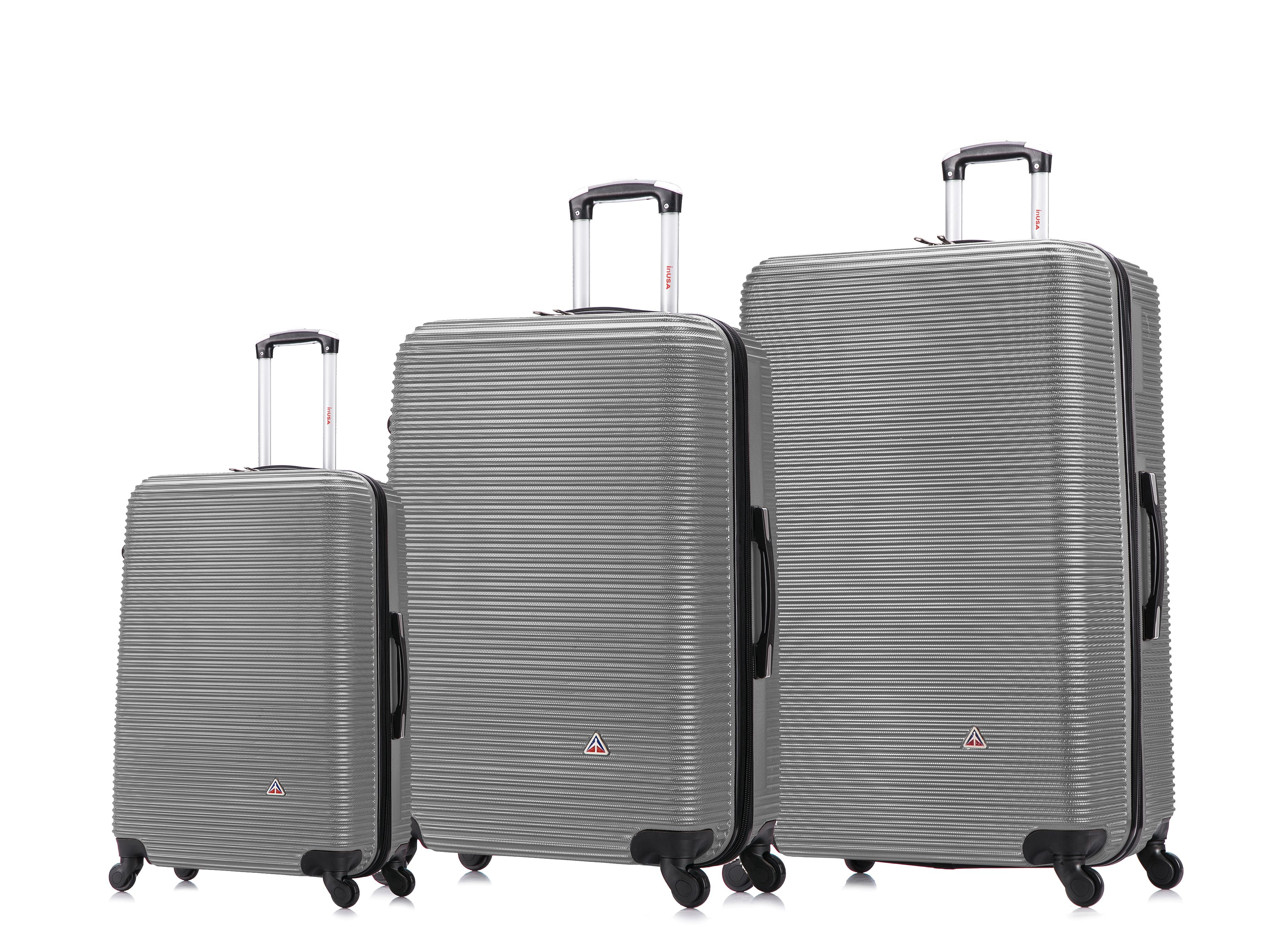 InUSA Royal 3Piece 20"/ 28"/ 32" Lightweight Hardside Spinner Set