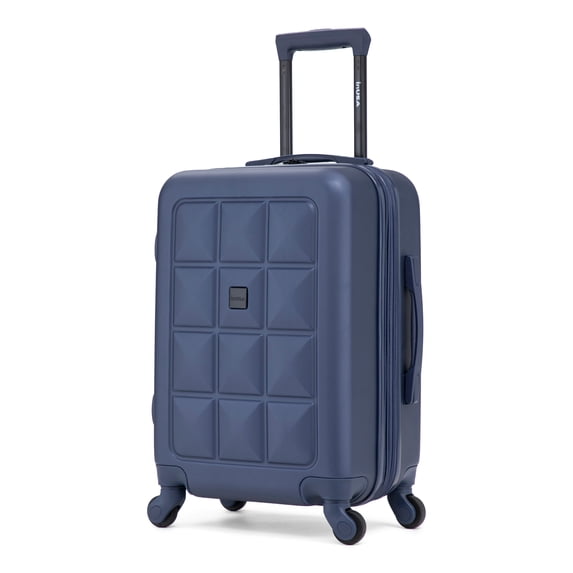 InUSA Vertex 20-Inch Carry-On Lightweight Hardside Spinner Luggage in Blue