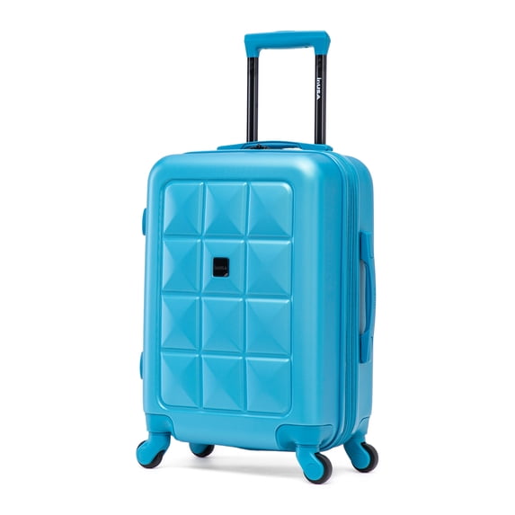 InUSA Vertex 20-Inch Carry-On Lightweight Hardside Spinner Luggage in Teal