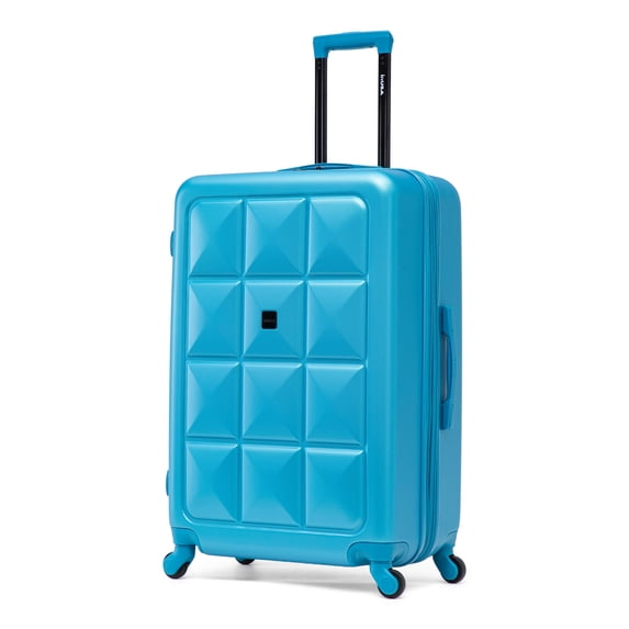 InUSA Vertex 28-Inch Large Lightweight Hardside Spinner Luggage in Teal