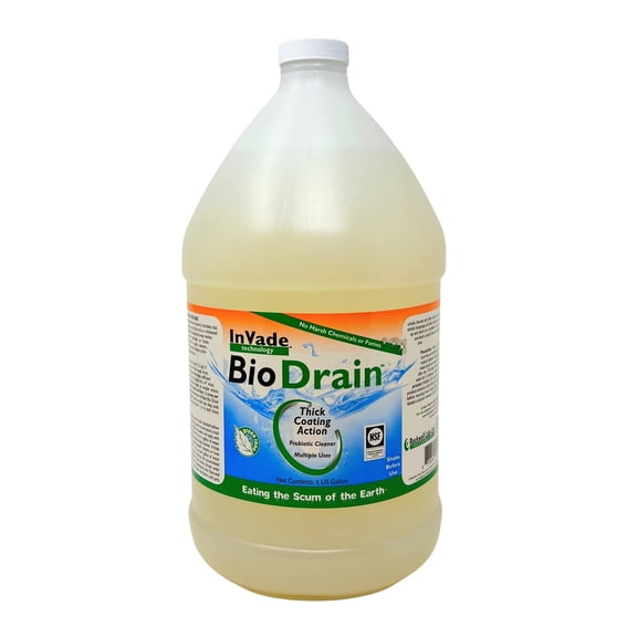 InVade Bio Drain Gel 2 Pack (1 Gallon) Wefn