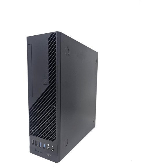 InWin CJ712 Micro-ATX Chassis-8L Small Form Factor-Standard Flex ATX 265W Power Supply-Supports 3.5", 2.5" HDD Bay-Front Ports USB 3.0 x2, USB 2.0 x2, HD Audio-Supports 80mm PWM Fan (CJ712.AU265TB3C)