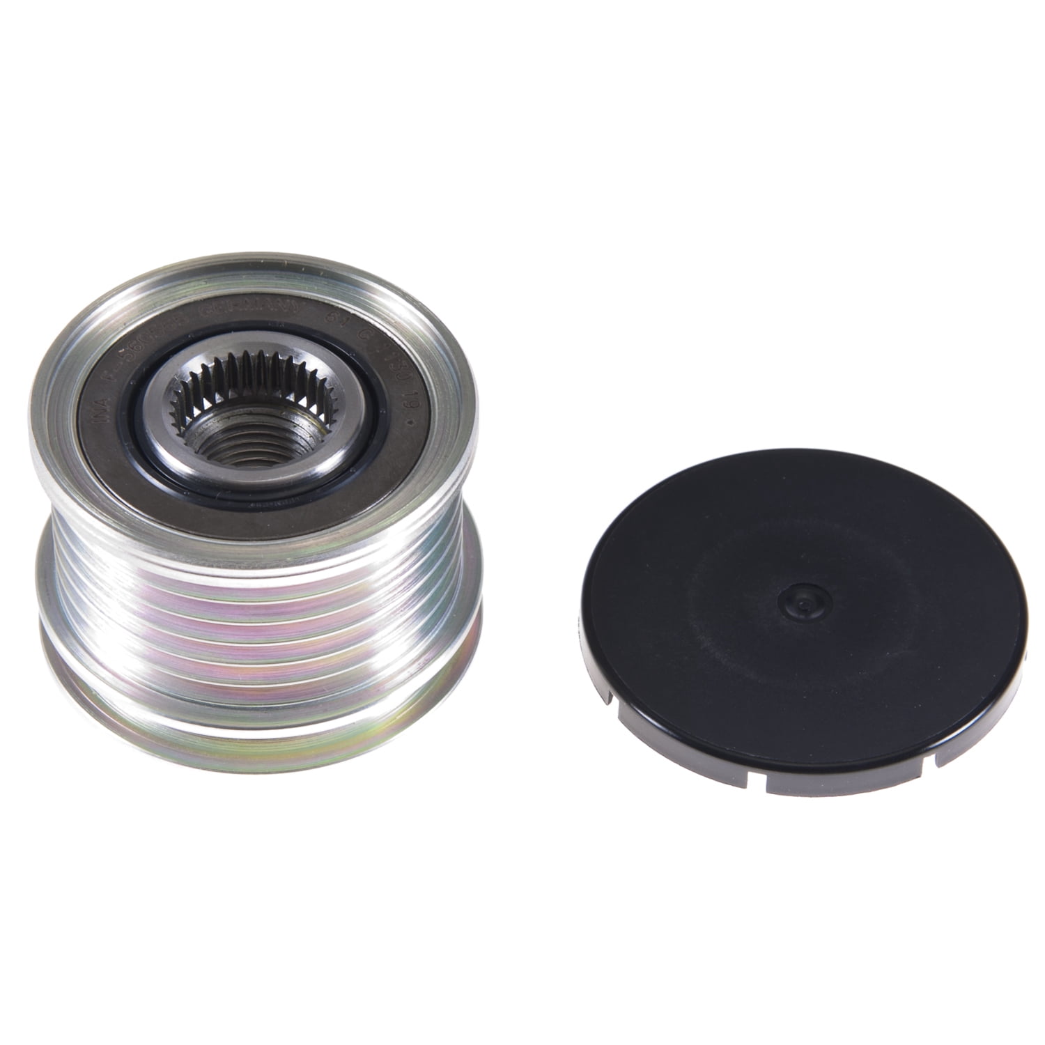 Schaeffler INA EA0166, BDC FEAD overruning alternator pulley, Compatible with Mini Cooper 07-15, Cooper Countryman 11-16, Cooper Paceman 13-16