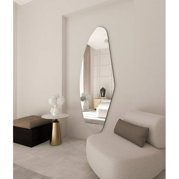 Ina Irregular Full Length Wall Mirror