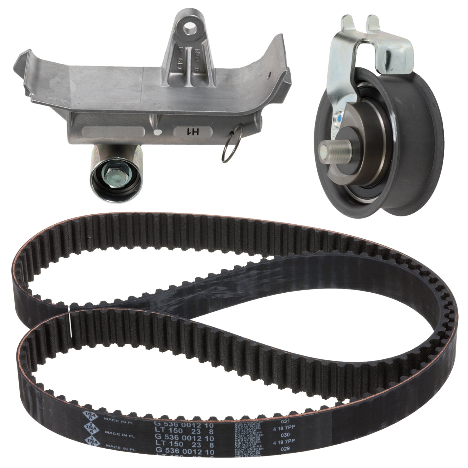 Schaeffler INA ZD0067K, Timing belt kit, Compatible with Audi TT Quattro 00/02-06; Volkswagen Beetle 00-05, Golf 00-06, Jetta 00-05, Passat 00-01