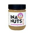 thumbnail image 1 of InaNuts Candied Pecan Nut Butter, NO Added Sugar, Gluten Free, Dairy Free, Keto & Paleo Friendly, Low Carb Creamy Healthy Nut Butter, 11oz Jar, 1 of 6