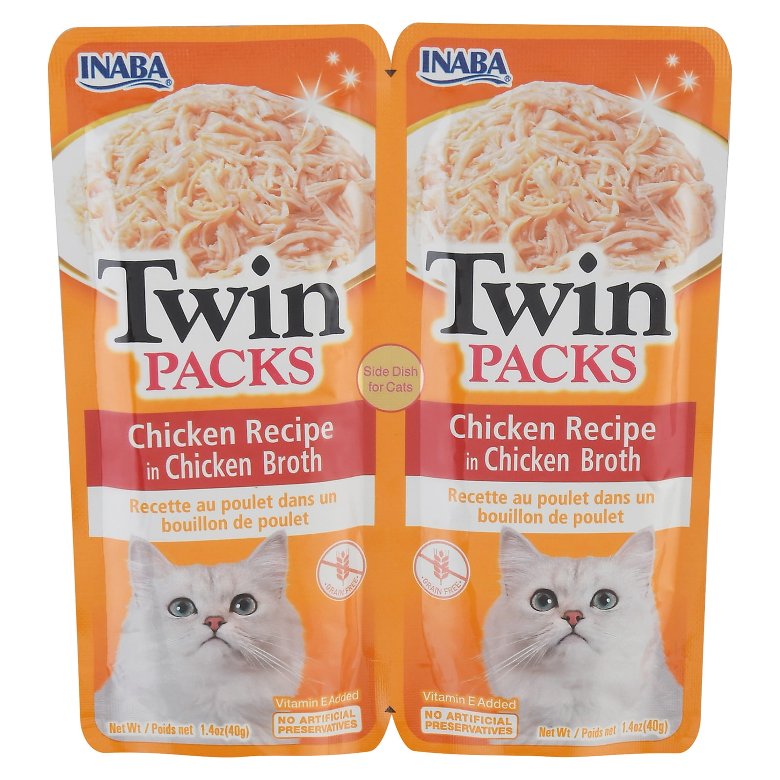 Inaba Cat Food Chicken Broth Twin Case of 82.8 OZ
