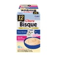 thumbnail image 1 of Inaba Churu Bisque Lickable Wet Cat Topper, 1.4 oz Pouch, 12 Pouches, Tuna Variety, 1 of 9