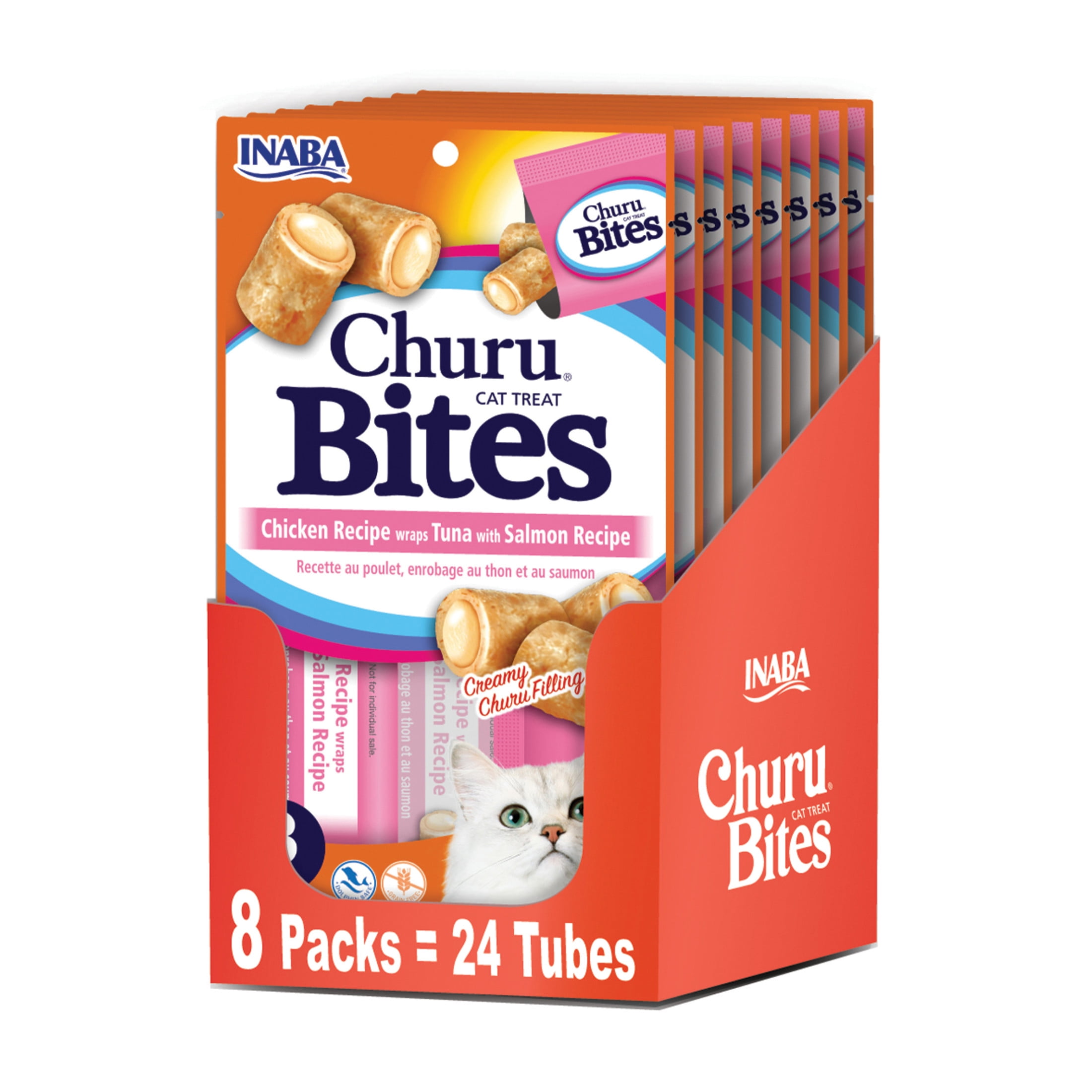 Inaba Cat Churu Bites Chicken Recipe Wraps Tuna With Salmon Recipe Cat Treats Inaba Cat Churu Bites Chicken Recipe Wraps Tuna With Salmon Recipe Cat Treats