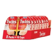 Inaba Twins Wet Cat Topper Cups, 1.23 oz Serving, 16 Servings, Chicken