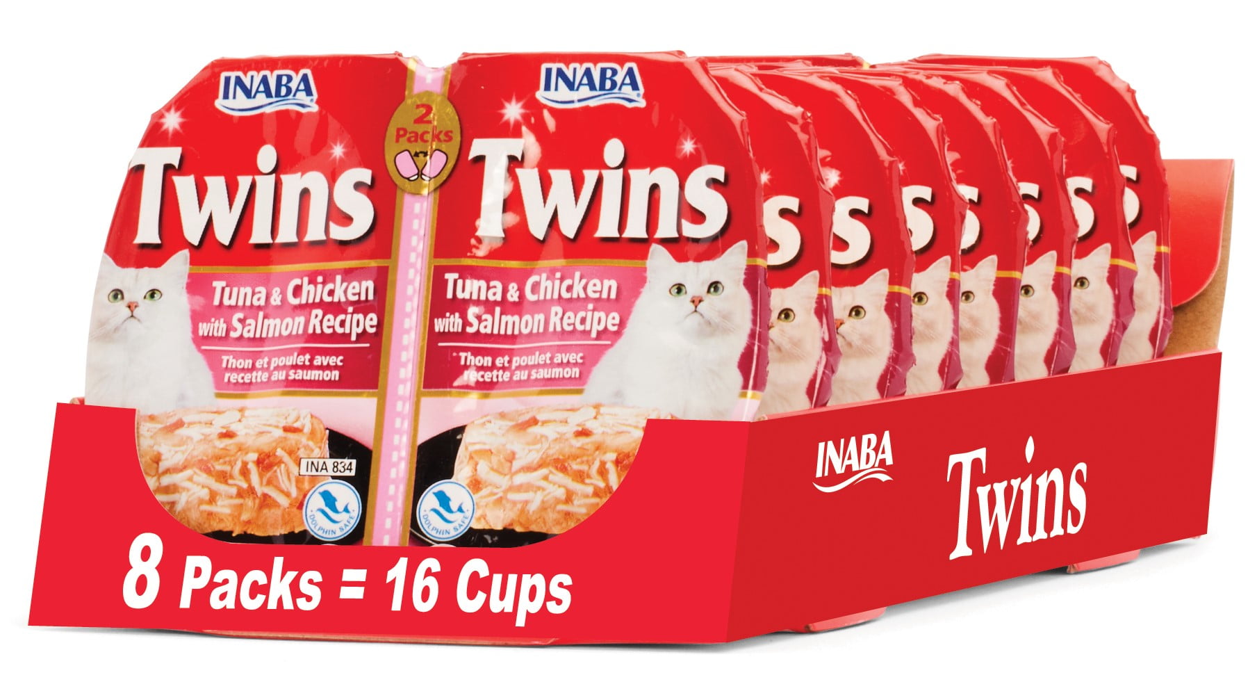 Twin pet cat outlet food