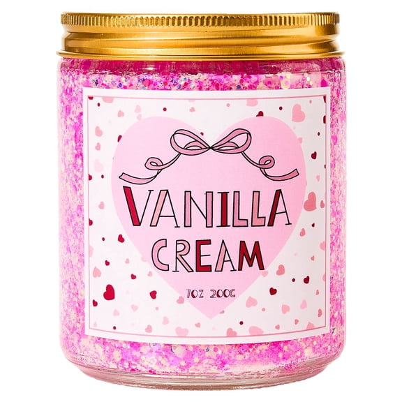 Inadays Candle for Anniversary Valentine's Day Wedding Gift Women, Men, Mom, Dad, Sister Best Gifts for Her Ideas 7oz Scented Candle with Sprinkles Natural Soy Wax Vanilla Scented Candles