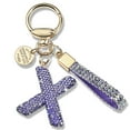 thumbnail image 1 of Inadays Initial Letter Keychain Gift for Women Girls Bling Sparkly Cute Backpack Car Key Accessories Lanyard, 1 of 6