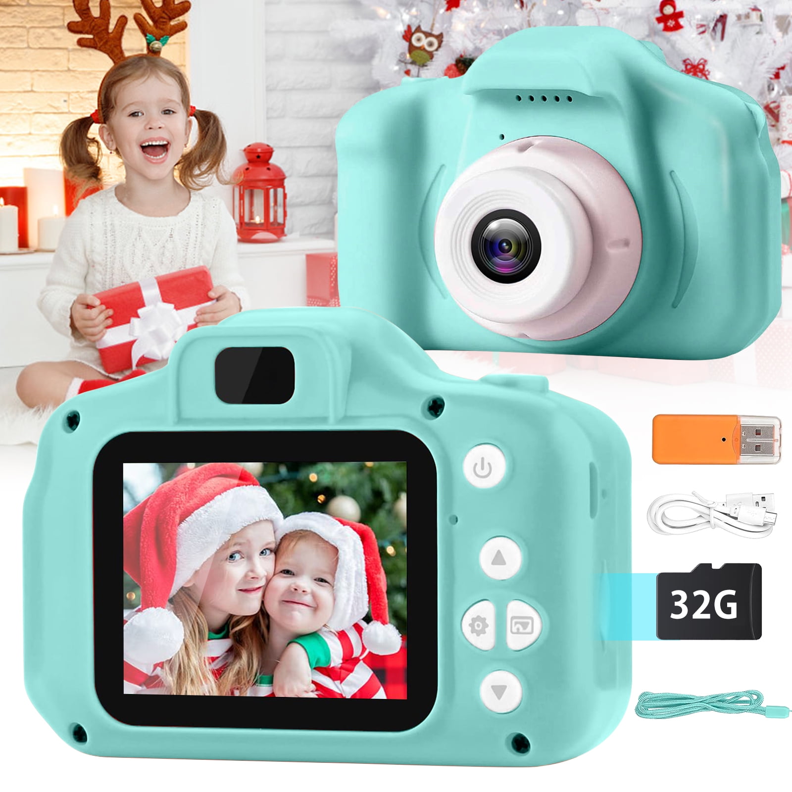 Inadays Kids Camera for Boys Girls, Christmas Birthday Gift for Age