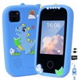 thumbnail image 1 of Inadays Kids Smart Phone for Boys Gifts - Toddler Christmas Birthday Gift for Age 3 4 5 6 7 8 Year Old, Kids Cell Phone Toy with Touchscreen, Dual Cameras, Learning,Mp3 Player,Games with 32 GB Card, 1 of 8