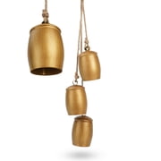 Inadays Christmas Decorations Cow Bell With Jute Hanging Rope Vintage Home Decor For Weddings, Parties, Christmas Tree