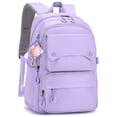 thumbnail image 1 of Inadays School Backpack, Large Capacity Bookbag for 15.6 Inch Laptop, Water-Resistant Cute Girlish Backpacks for Teen Adults Tween, Lightweight Travel Daypack for Primary Middle School College, 1 of 7