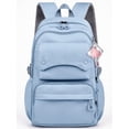 thumbnail image 1 of Inadays School Backpack, Large Capacity Bookbag for 15.6 Inch Laptop, Water-Resistant Cute Girlish Backpacks for Teen Adults Tween, Lightweight Travel Daypack for Primary Middle School College, Blue, 1 of 8