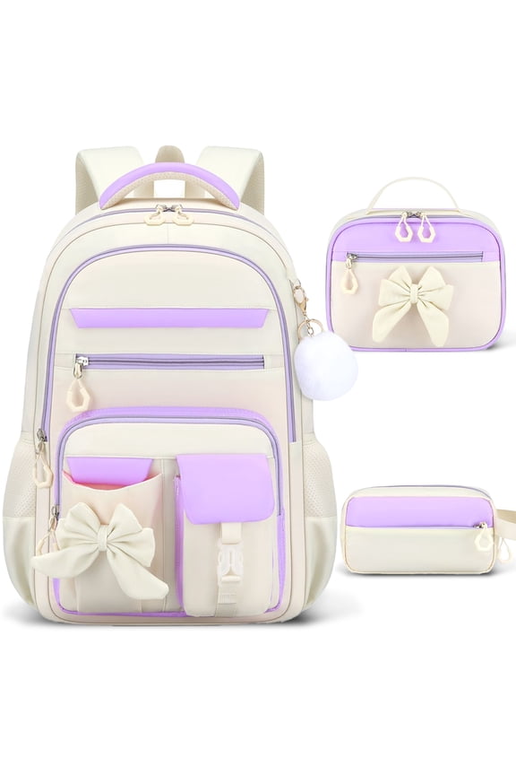 School Backpack Set Cute Bookbag Set for Elementary Preschool Middle