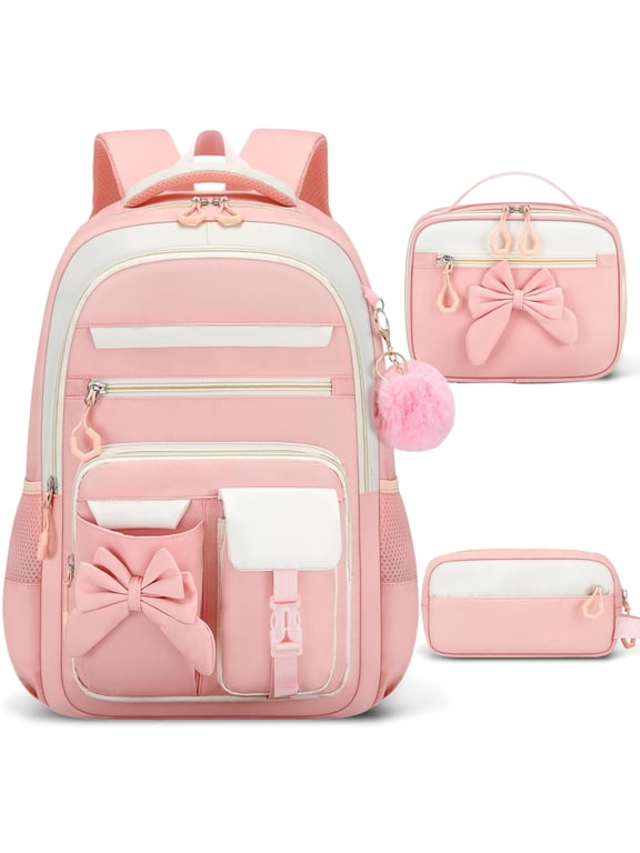 School Backpack Set Cute Bookbag Set for Elementary Preschool Middle