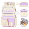 thumbnail image 1 of Inadays School Backpack Set Cute Bookbag With Lunch Bag Pencil Case Set for Elementary Preschool Middle, 1 of 7