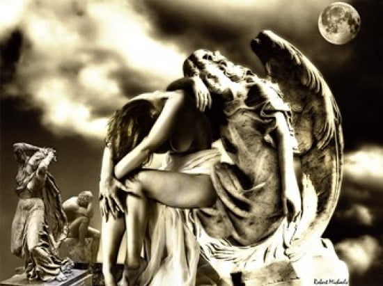 Inanimate Grief Canvas Art - Robert Michaels (17 x 13)