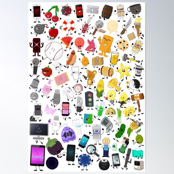 Inanimate Insanity Cast Poster Wall Art UNFRAMED PAPER POSTER, Home Decor