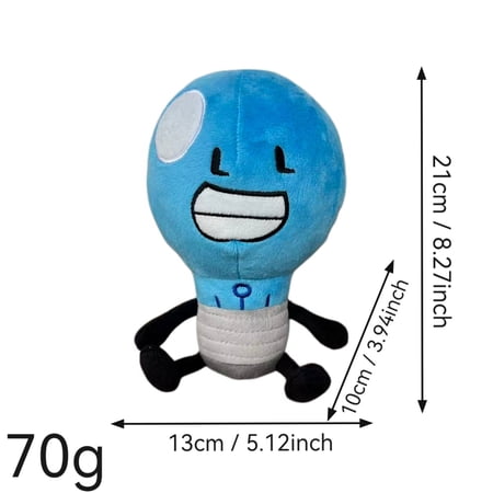 Inanimate Insanity Plush Toy, Cute Object Show Stuffed Doll, Cartoon Web Animation Character Plushies, Collectible Gift for Teens Kids Animation Fans