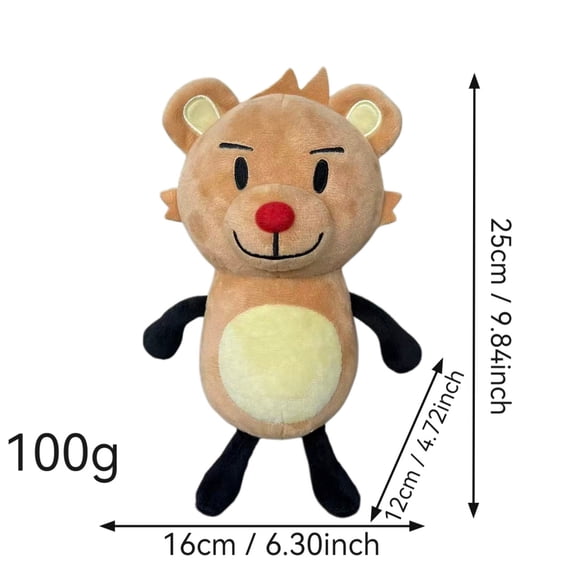 Inanimate Insanity Plush Toy, Cute Object Show Stuffed Doll, Cartoon Web Animation Character Plushies, Collectible Gift for Teens Kids Animation Fans