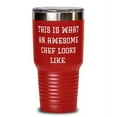 thumbnail image 1 of Inappropriate Chef, This is What an Awesome Chef Looks Like, Chef 30oz Tumbler F, 1 of 1
