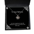 thumbnail image 1 of Inappropriate Fiancee Crown Pendant Necklace, I'm not a Superhero, but I'll Always be There, Present for, Beautiful Gifts from, Engagement Gifts, Wedding Gifts, Bridal Party Gifts, Groomsmen, 1 of 5