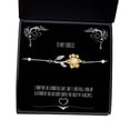 thumbnail image 1 of Inappropriate Fiancee Gifts, I May not be a Master Chef, but I can Still Cook up a Storm in, Fiancee Sunflower Bracelet from, Fiancee Birthday Gift Ideas, Fiancee Birthday Present, Fiancee, 1 of 5