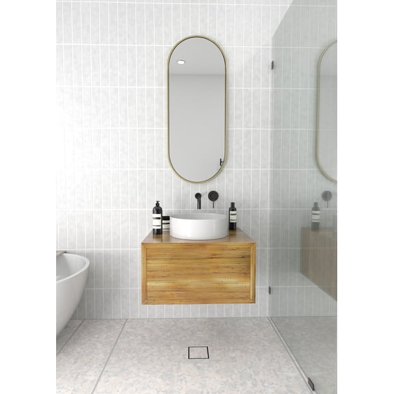 Inara 40 in. x 16 in. Pill Mirror