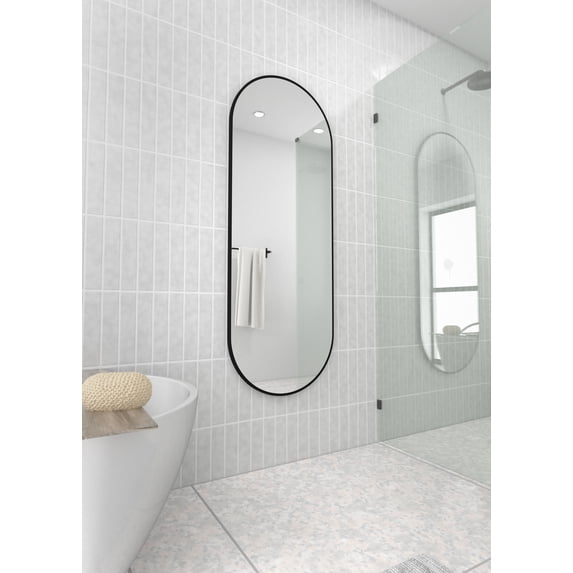 Inara 60 in. x 22 in. Pill Mirror