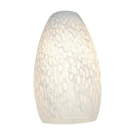 Inari Silk White Stone Glass Shade