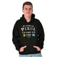 thumbnail image 1 of Inaugural Pixel Puzzle Champion 1980 Hoodie Sweatshirt Women Men Brisco Brands S, 1 of 6