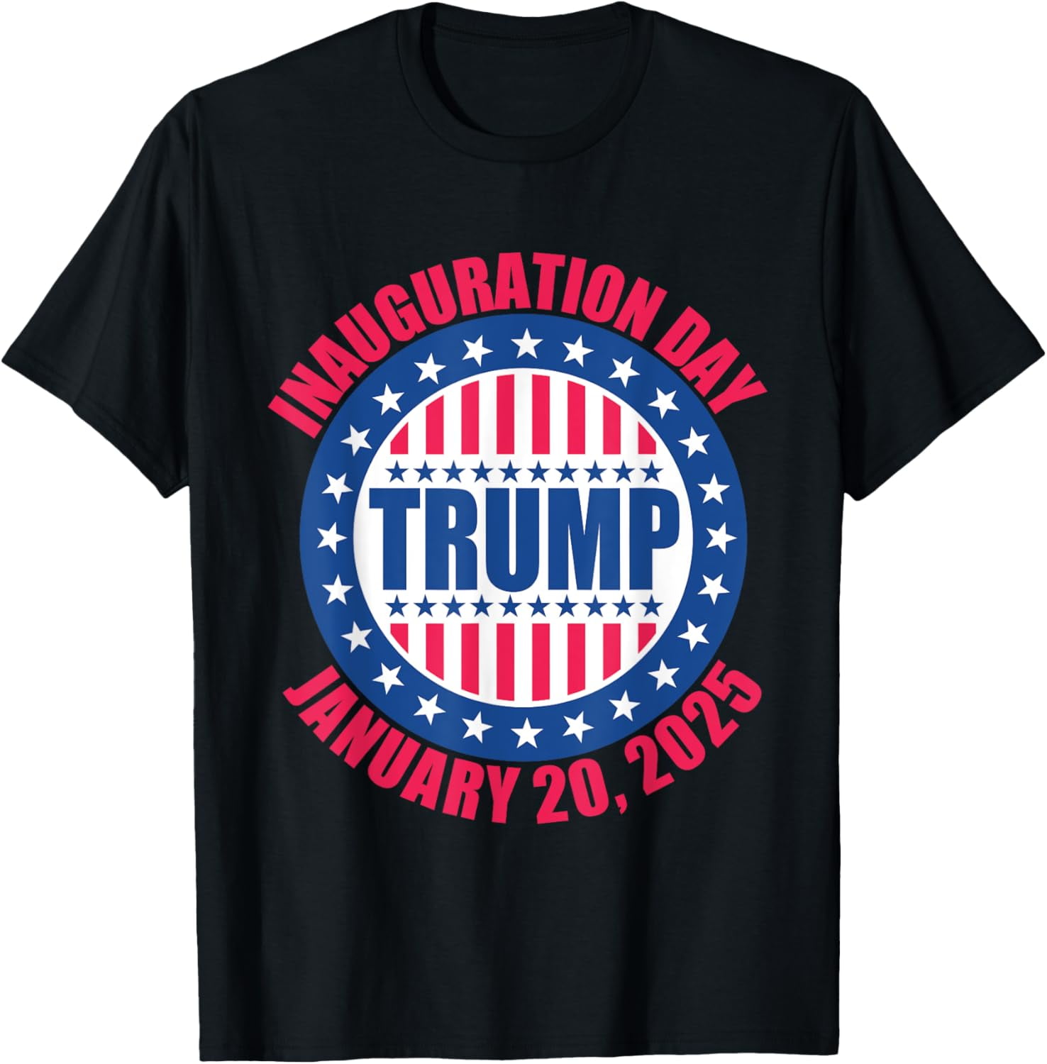 Inauguration 2025 Trump Elections end of an a Nightmare map TShirt