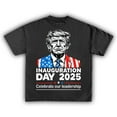 Inauguration Day 2025 Womens Cotton Maroon Short Sleeve Unisex