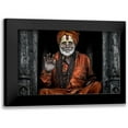 thumbnail image 1 of Inazio Kuesta, Joxe 14x10 Black Modern Framed Museum Art Print Titled - At The Pashupatinath Temple - Kathmandu, 1 of 5
