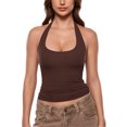 thumbnail image 1 of Inbarely Halterneck Tank Tops, 1 of 5