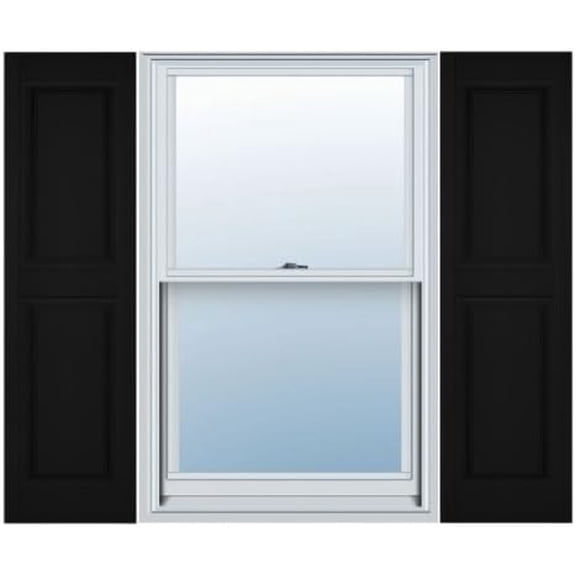 , Inc. 040140059002 Raised Panel Vinyl Shutters$$Tools & Hardware Other