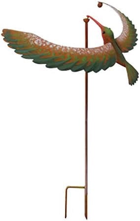 Inc. CAC17230 Rustic Metal Balancing Stake, Green - Walmart.com