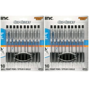Clip Click Pens Retractable Writing Tools